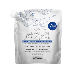 Zosvet�ovac� mel�rovac� pr�ok a� o 7 �rovn� - KAARAL BLONDE ELEVATION REGULAR LIGHTENING POWDER 500 g