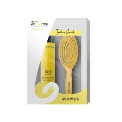 Darekov sada SMOOTH - ampn 275 ml + kefa na vlasy